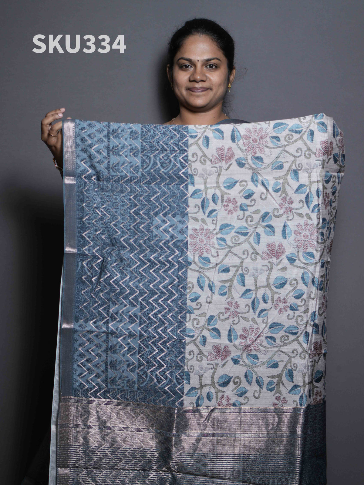 Chanderi Sarees Signature Weave / SKU334 – 6