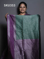 Jute Tussar Sarees Heritage Grace / SKU353 – 2