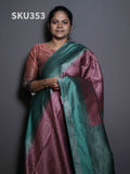 Jute Tussar Sarees Regal Tradition / SKU353 – 5