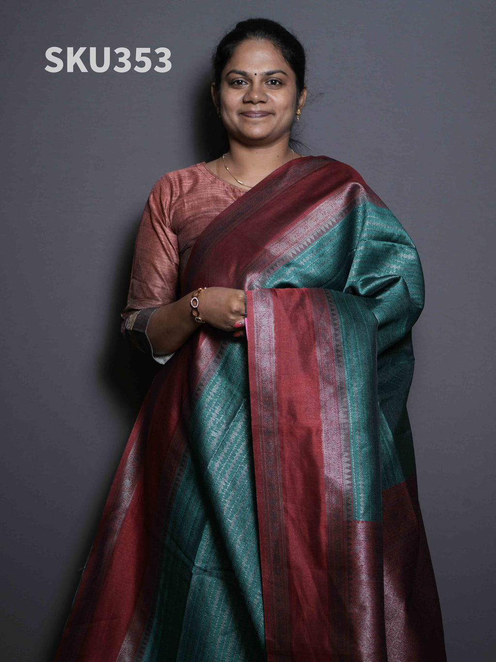 Jute Tussar Sarees Classic Heritage / SKU353 – 7