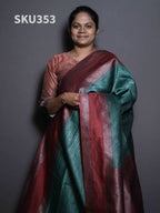 Jute Tussar Sarees Classic Heritage / SKU353 – 7