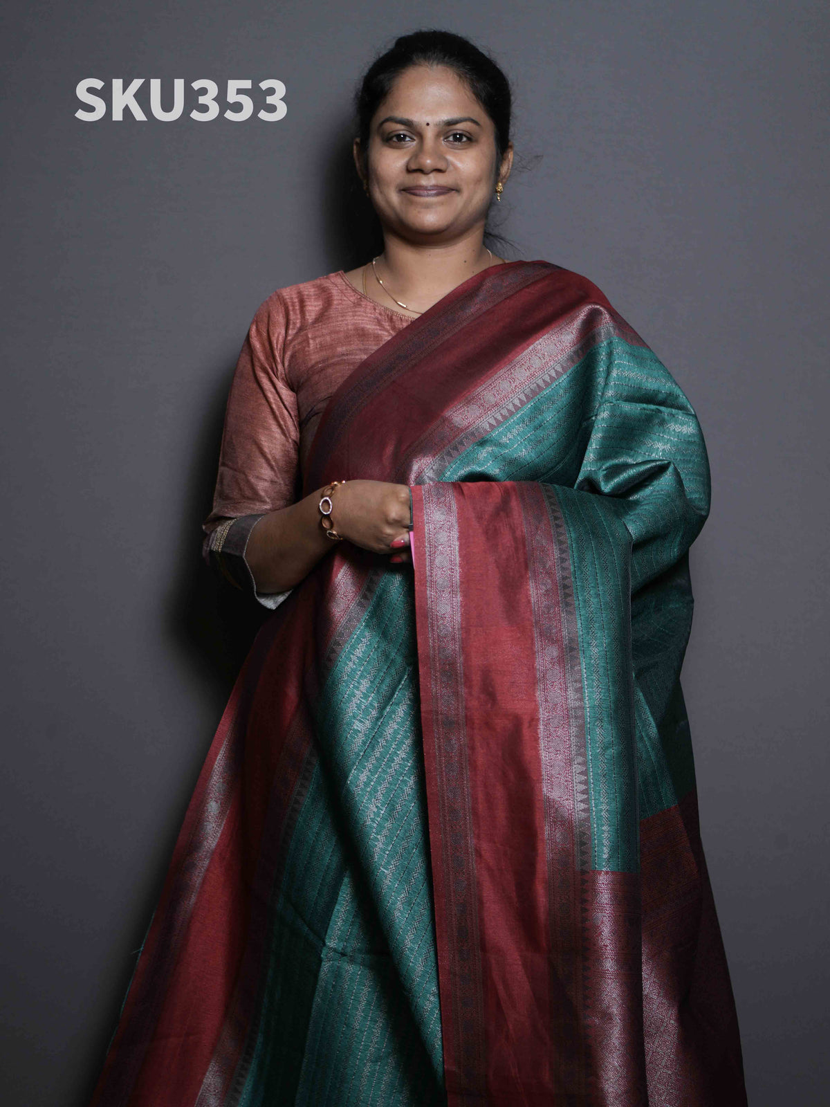 Jute Tussar Sarees Classic Heritage / SKU353 – 7
