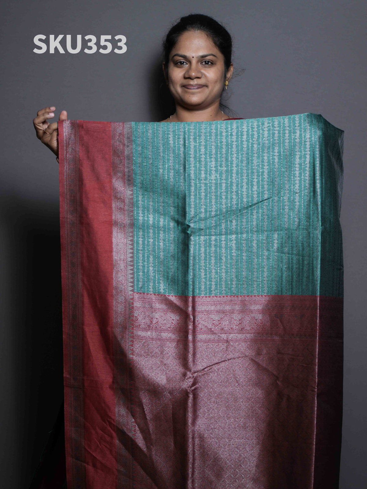 Jute Tussar Sarees Classic Heritage / SKU353 – 7
