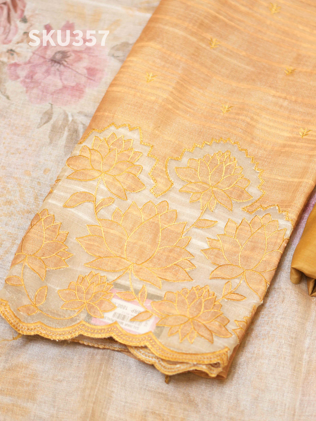Tissue Jute Salwar Materials Timeless Grace / SKU357 – 3
