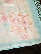 Tissue Jute Salwar Materials Festive Beauty / SKU357 – 4