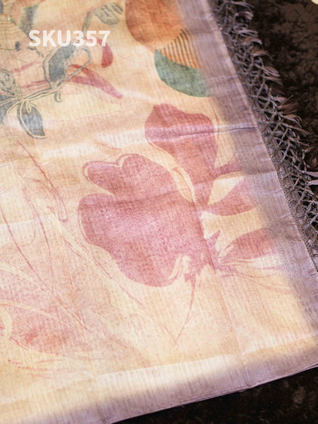 Tissue Jute Salwar Materials Refined Beauty / SKU357 – 8