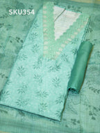 Printed Linen Salwar Materials Signature Prints / SKU354 – 8