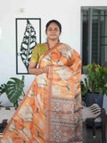 Linen Tissue Sarees Classic Sheen / SKU285 – 2