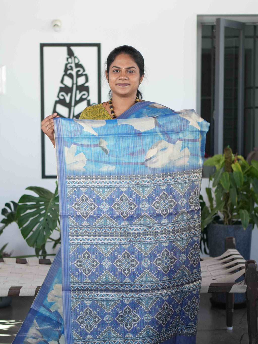 Linen Tissue Sarees Refined Charm / SKU285 – 5