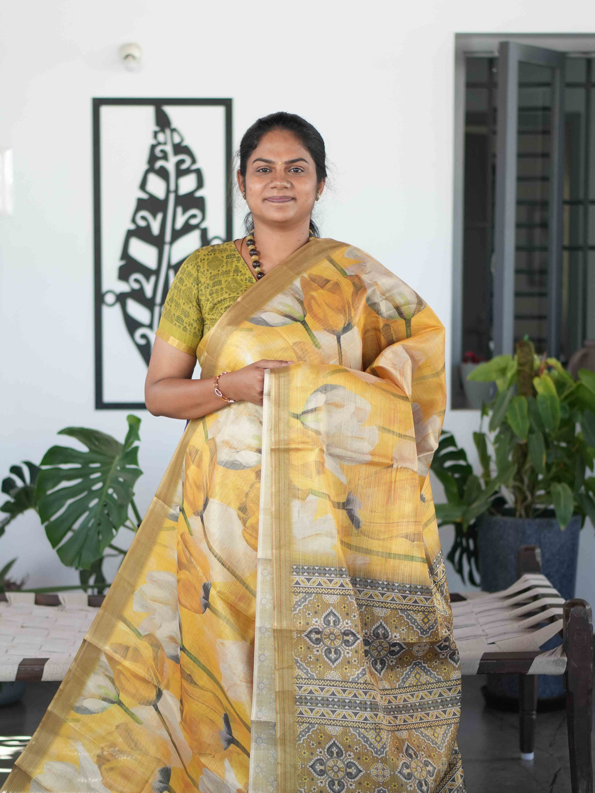 Linen Tissue Sarees Subtle Elegance / SKU285 – 7
