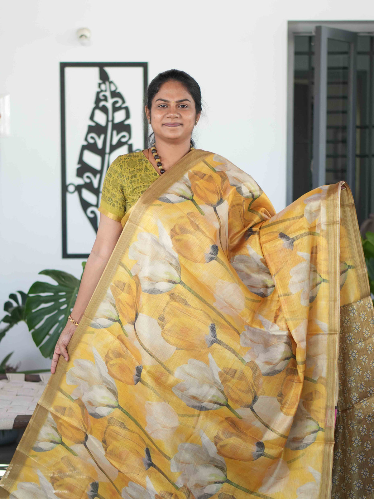 Linen Tissue Sarees Subtle Elegance / SKU285 – 7