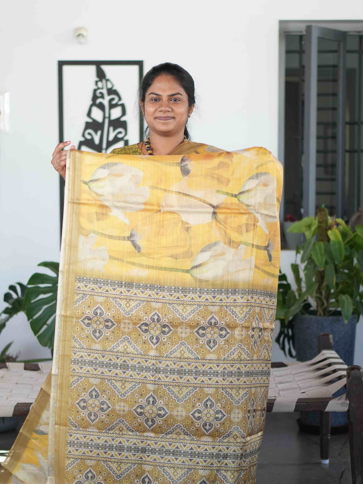 Linen Tissue Sarees Subtle Elegance / SKU285 – 7