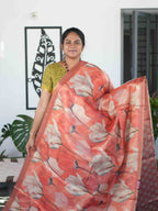 Linen Tissue Sarees Signature Texture / SKU285 – 8