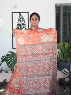 Linen Tissue Sarees Signature Texture / SKU285 – 8