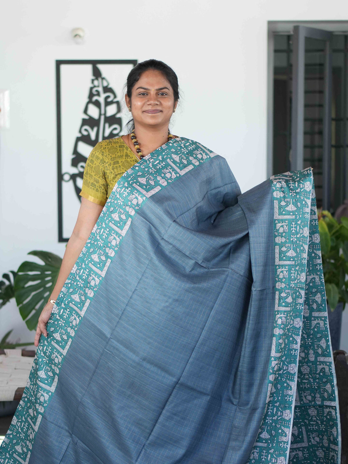 Soft Printed Sarees Artistic Charm / SKU293 – 3
