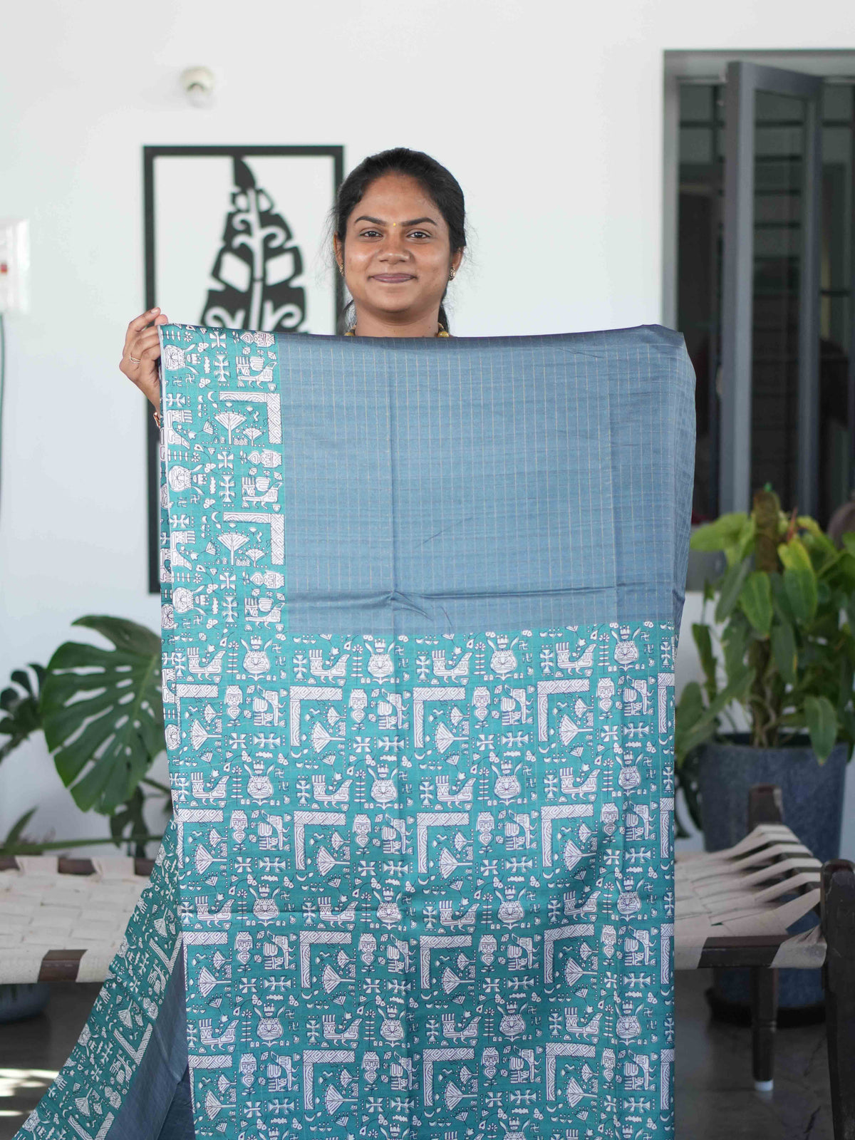 Soft Printed Sarees Artistic Charm / SKU293 – 3