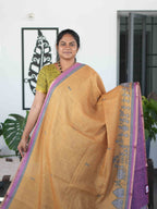Linen Cotton Sarees Refined Grace / SKU298 – 4