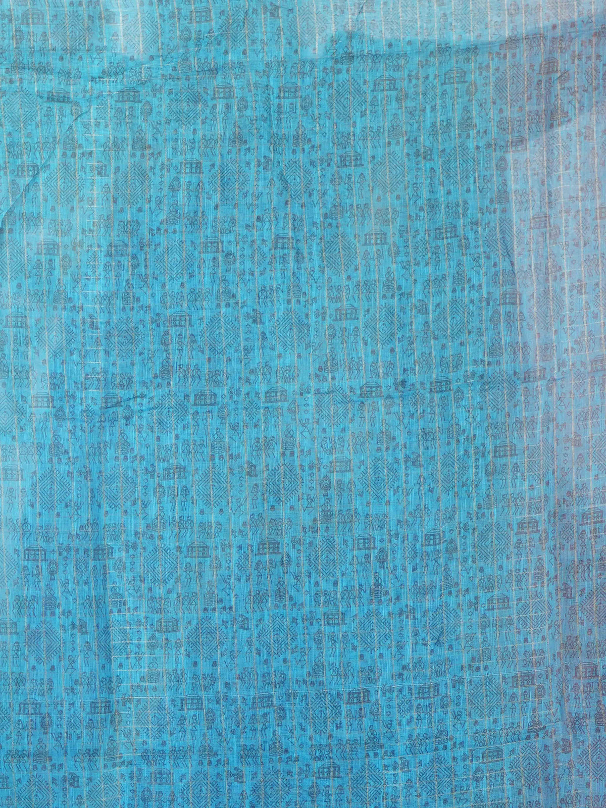 Linen Cotton Sarees Classic Weave / SKU298 – 3