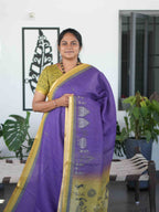 Linen Cotton Sarees Timeless Comfort / SKU298 – 5
