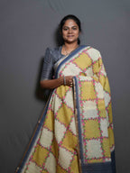 Linen Cotton Sarees Breezy Grace / SKU289 – 1