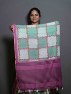 Linen Cotton Sarees Refined Grace / SKU289 – 4