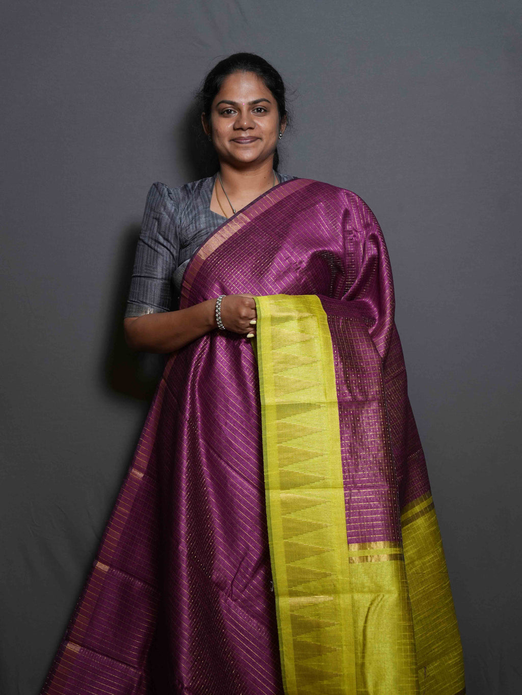 Raw Silk Sarees Regal Weave / SKU292 – 4