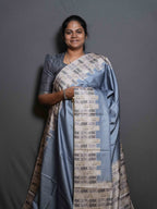 Printed Silk Sarees Artistic Grace / SKU303 – 1