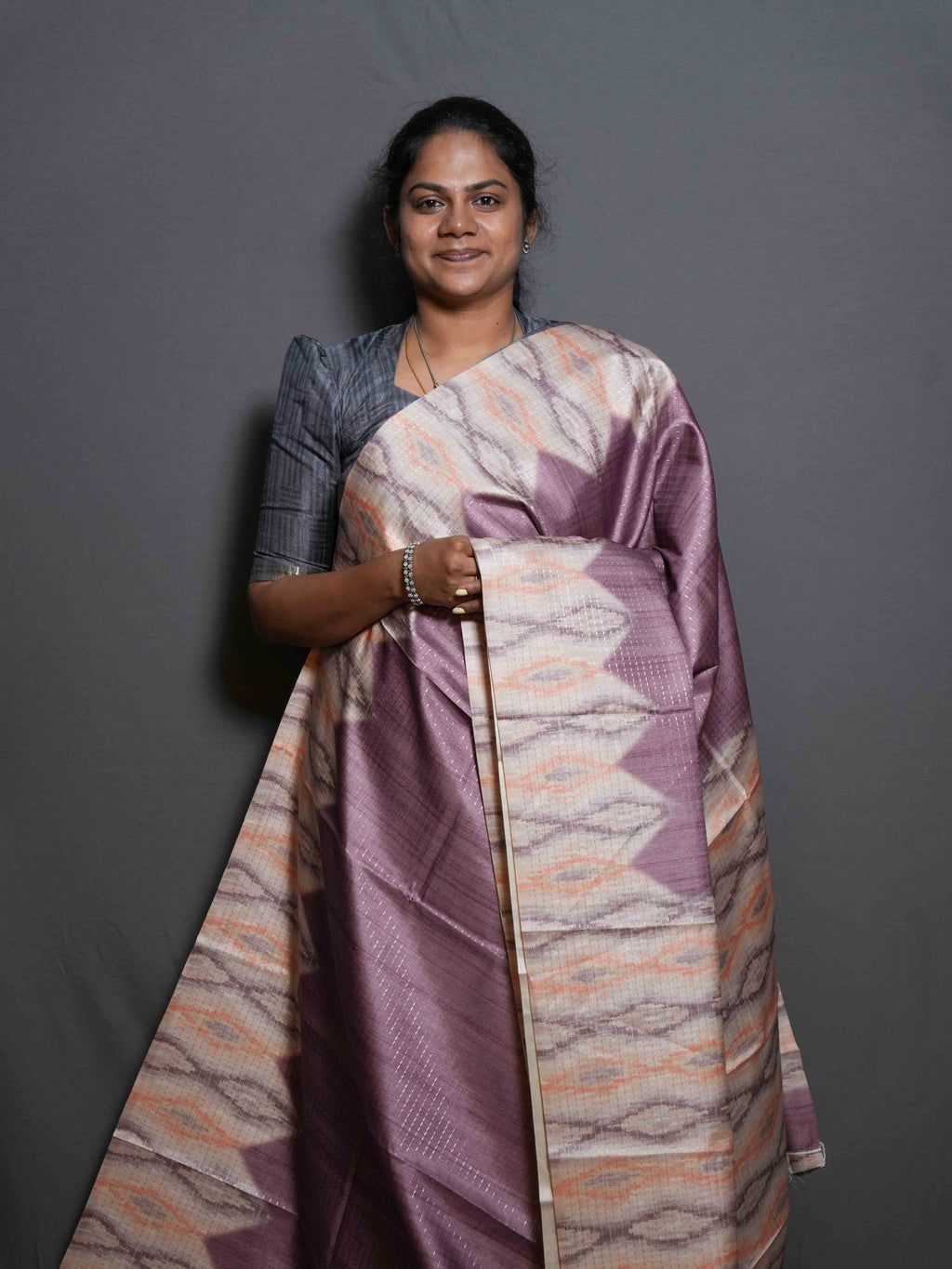 Printed Silk Sarees Signature Style / SKU303 – 7