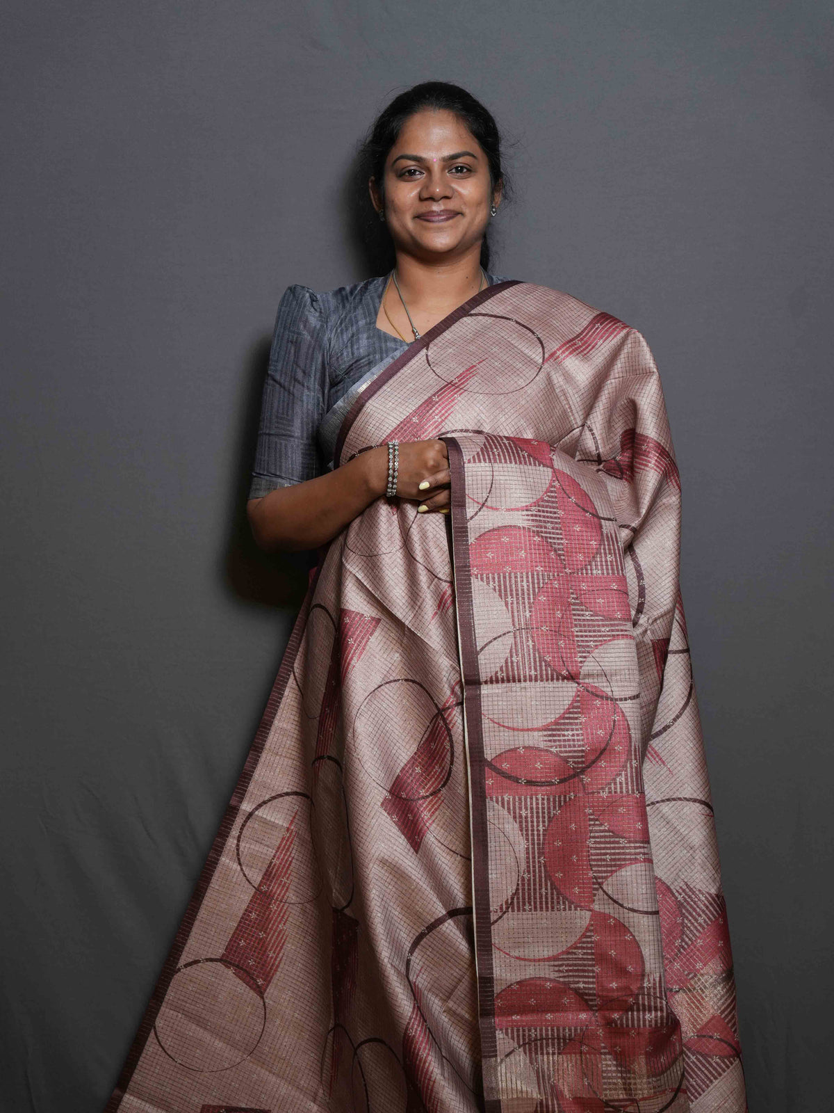 Kota Tussar Sarees Royal Texture / SKU283 – 1