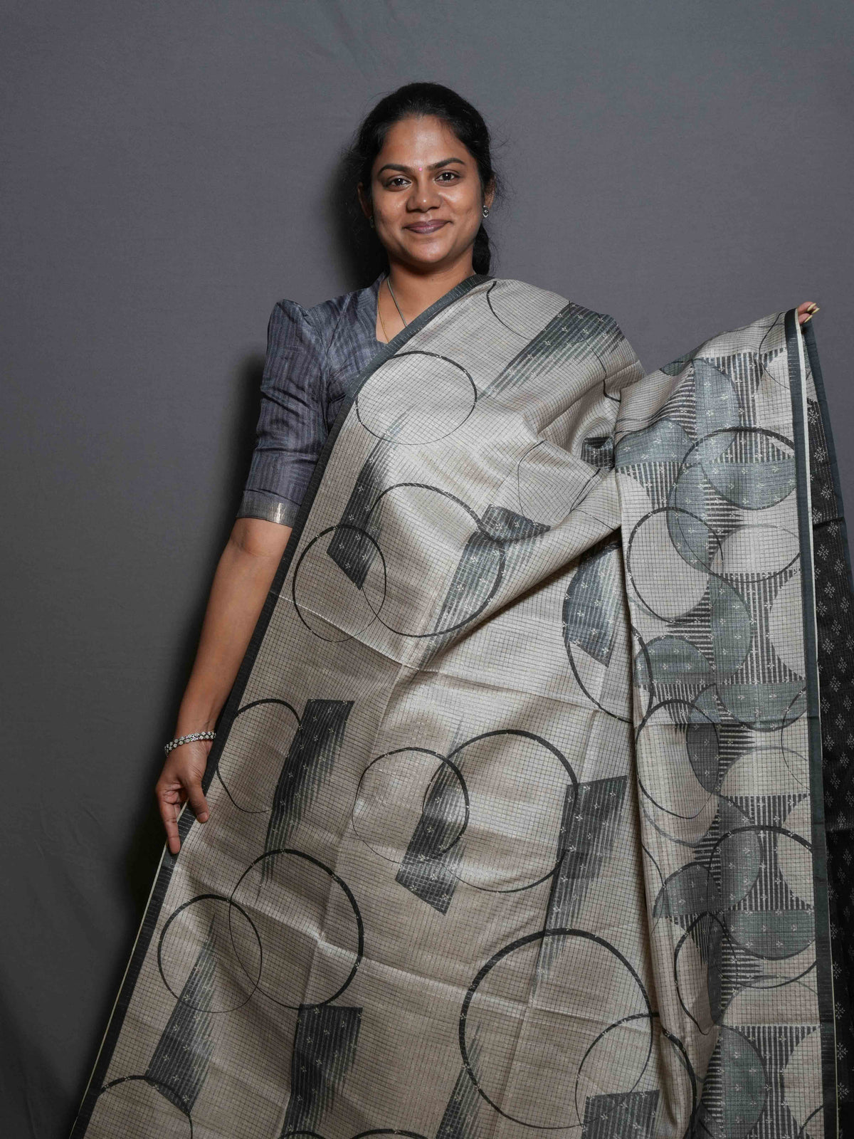 Kota Tussar Sarees Golden Grace / SKU283 – 6