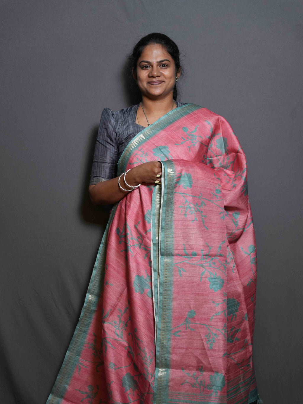 Matka Tussar Sarees Natural Texture / SKU290 – 1