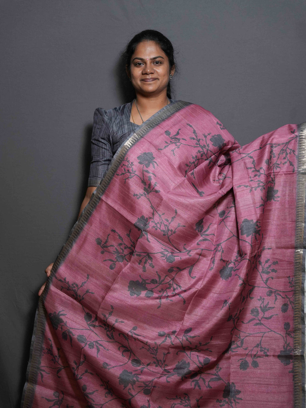 Matka Tussar Sarees Classic Weave / SKU290 – 2