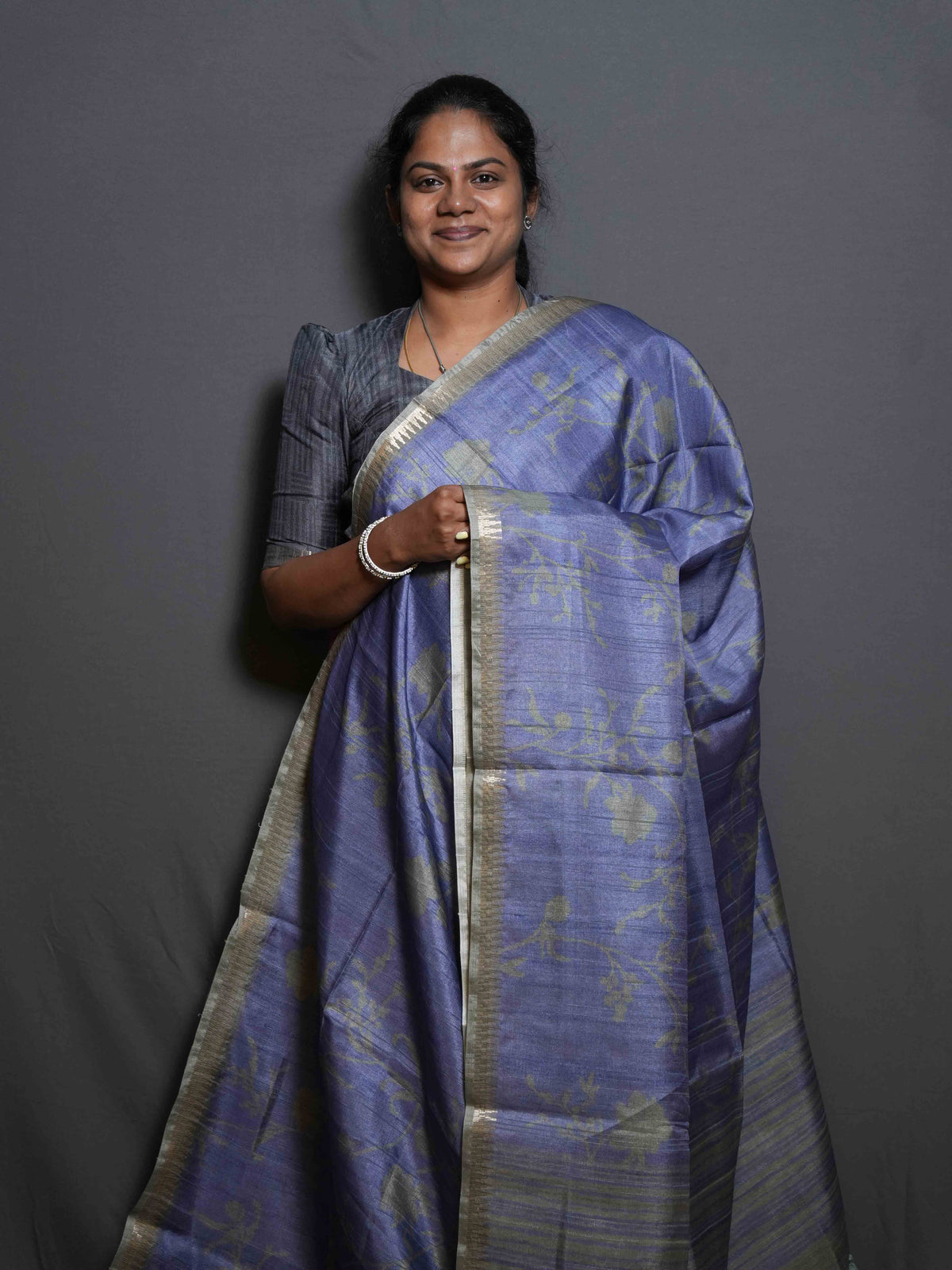 Matka Tussar Sarees Elegant Weave / SKU290 – 5