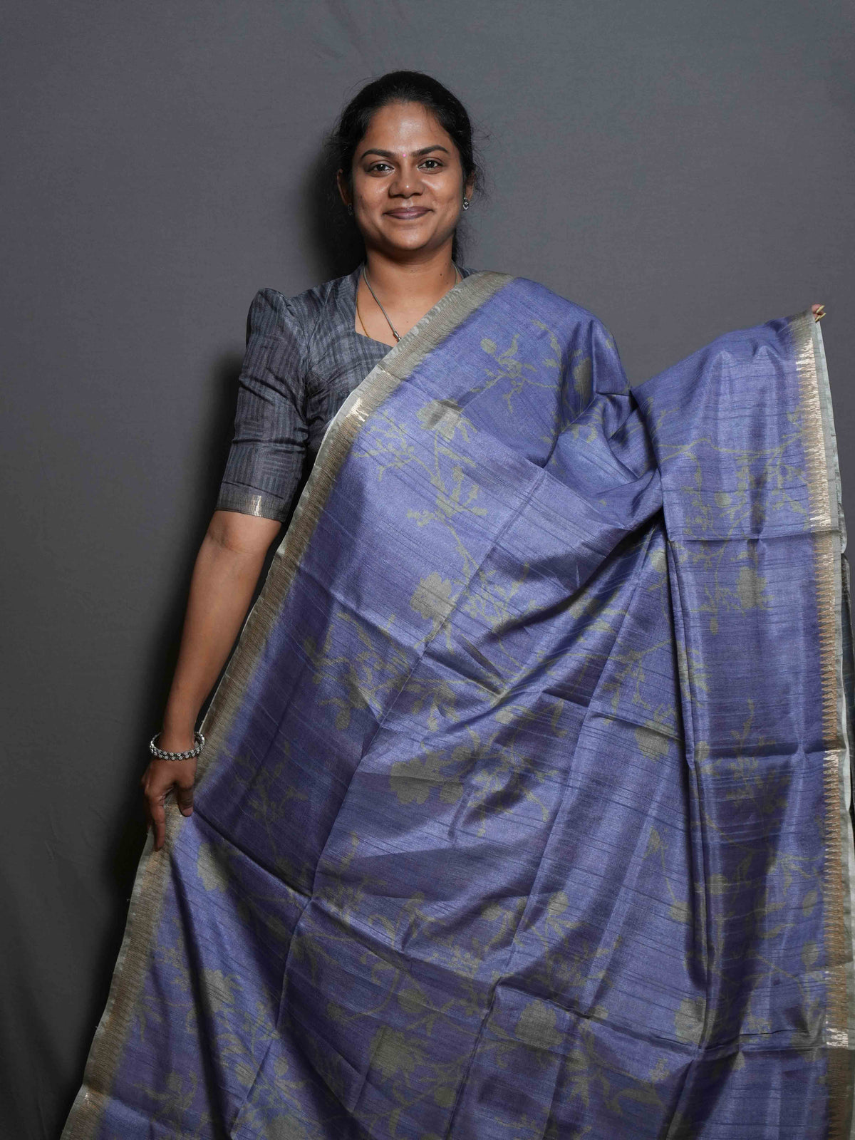 Matka Tussar Sarees Elegant Weave / SKU290 – 5