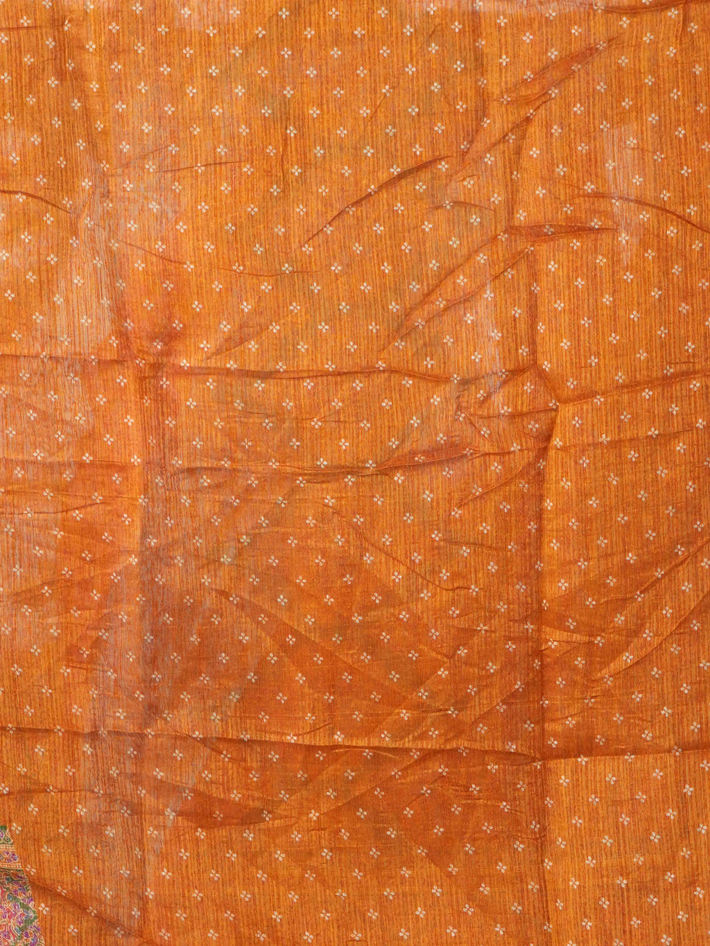 Printed Jute Cotton Sarees Graceful Motifs / SKU301 – 3