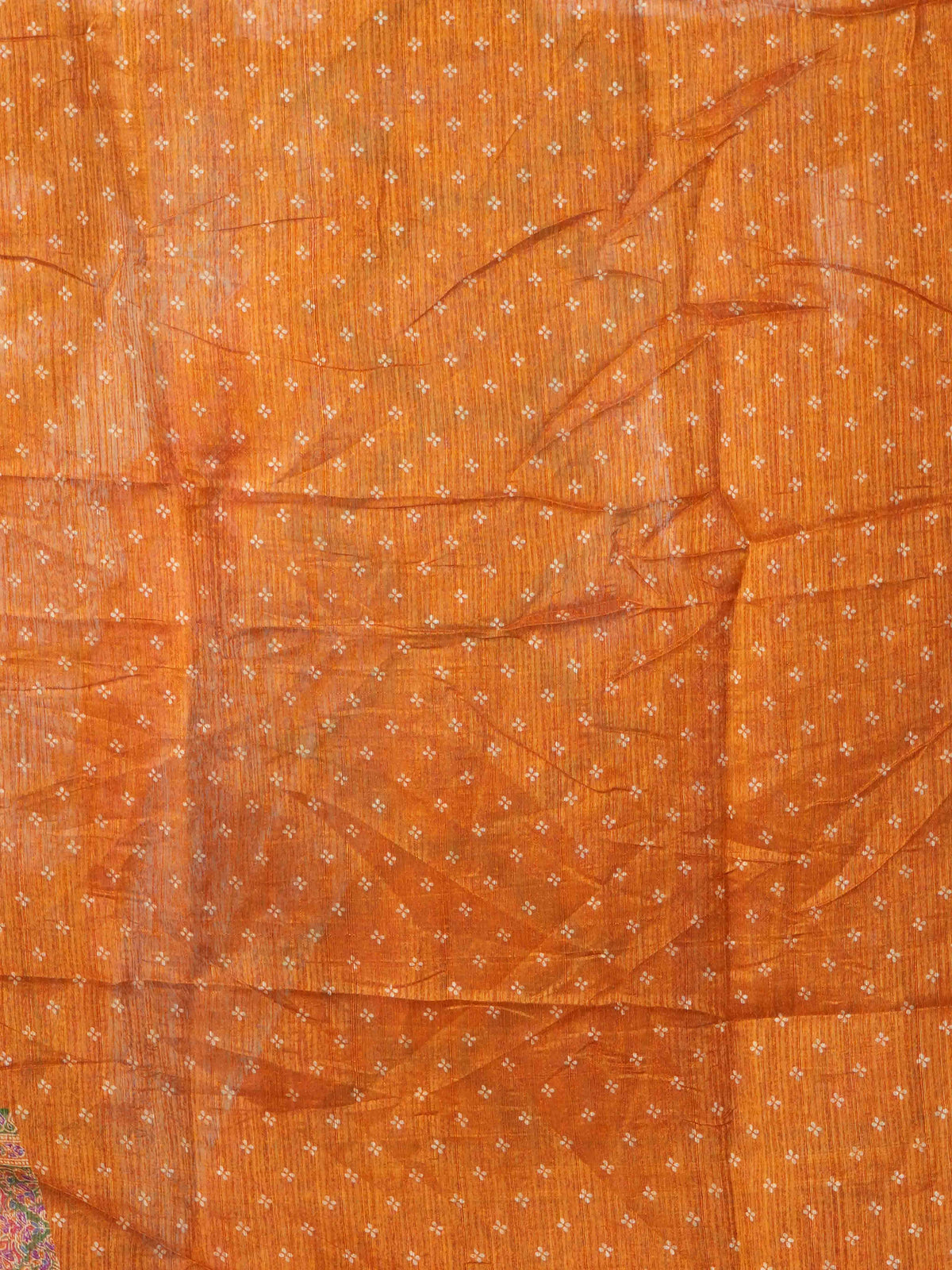 Printed Jute Cotton Sarees Graceful Motifs / SKU301 – 3