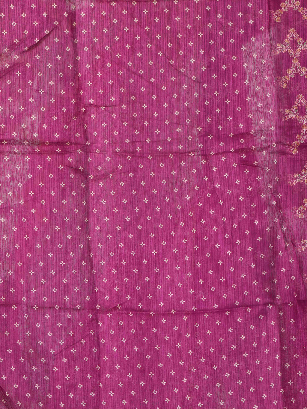 Printed Jute Cotton Sarees Timeless Prints / SKU301 – 5