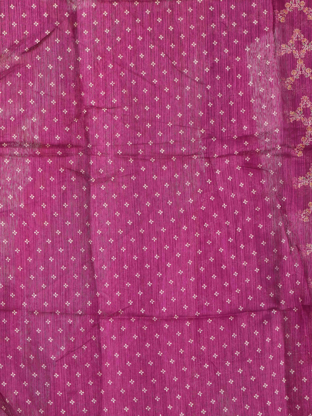 Printed Jute Cotton Sarees Timeless Prints / SKU301 – 5