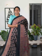 Printed Jute Cotton Sarees Signature Style / SKU301 – 7