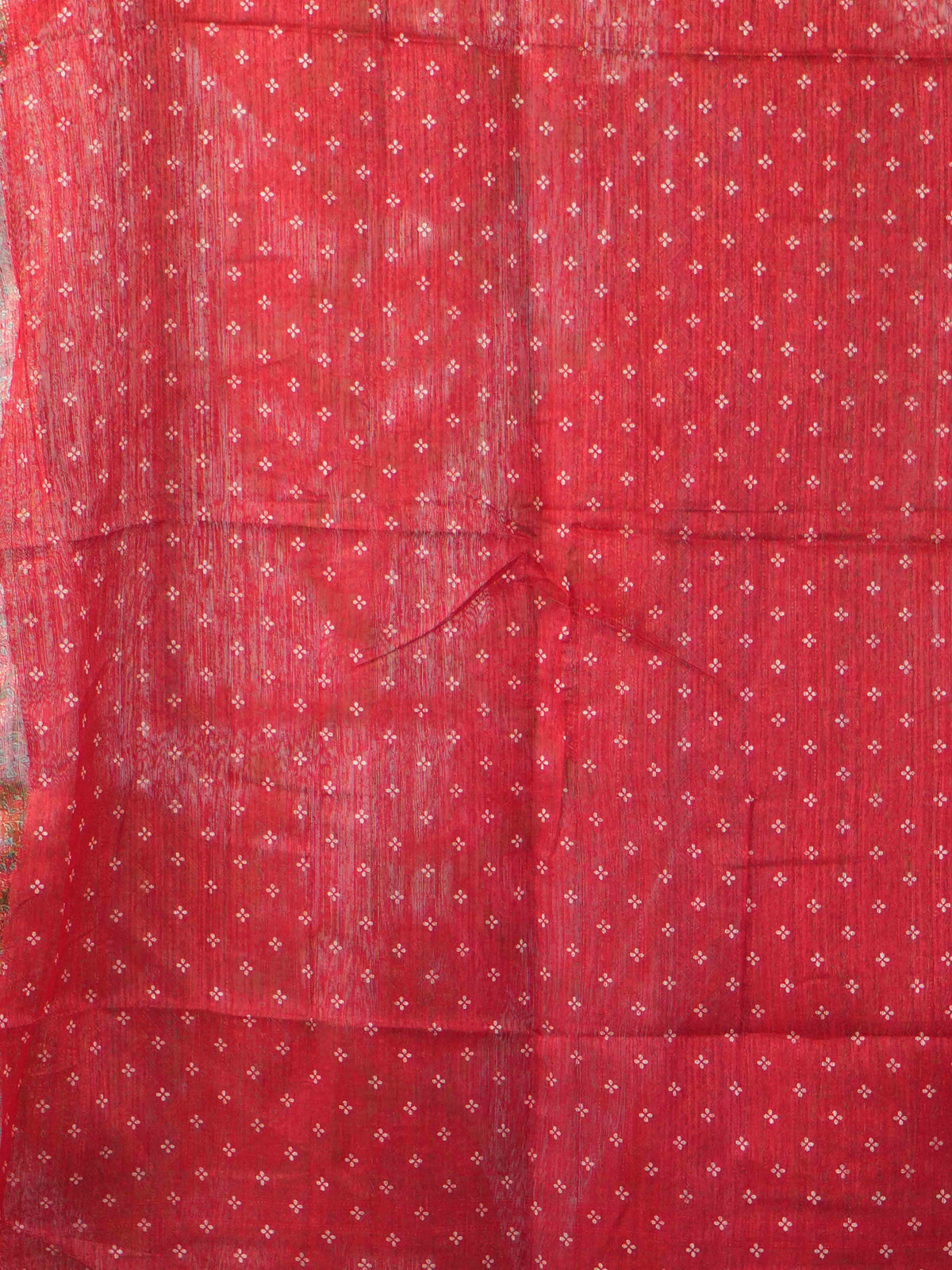 Printed Jute Cotton Sarees Heritage Prints / SKU301 – 8