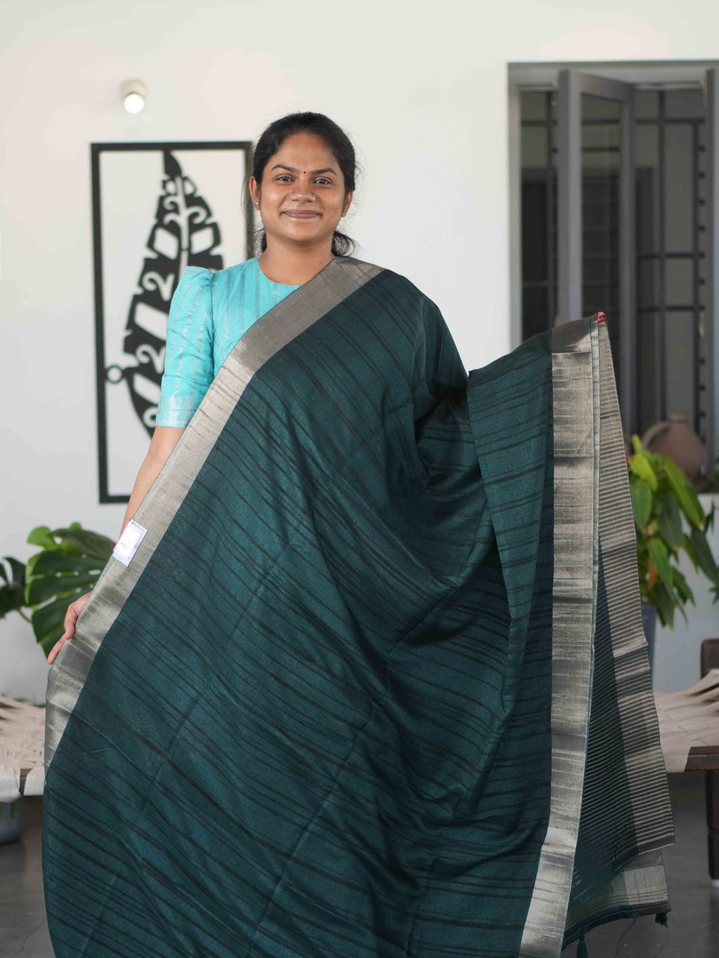 Semi Tussar Sarees Natural Grace / SKU291 – 1