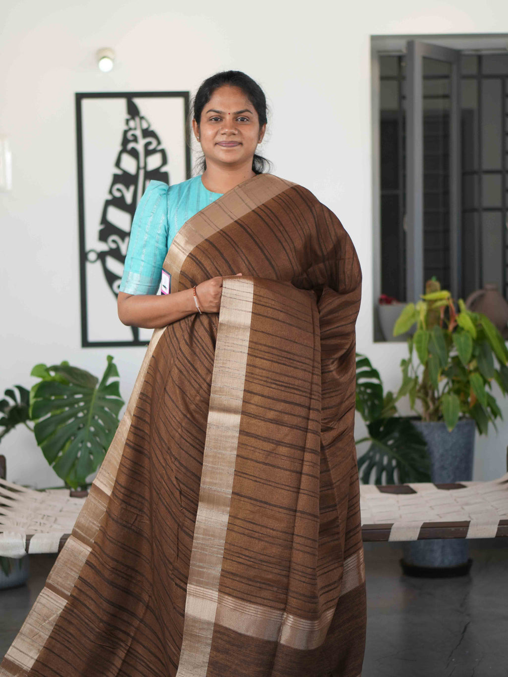 Semi Tussar Sarees Classic Weave / SKU291 – 2