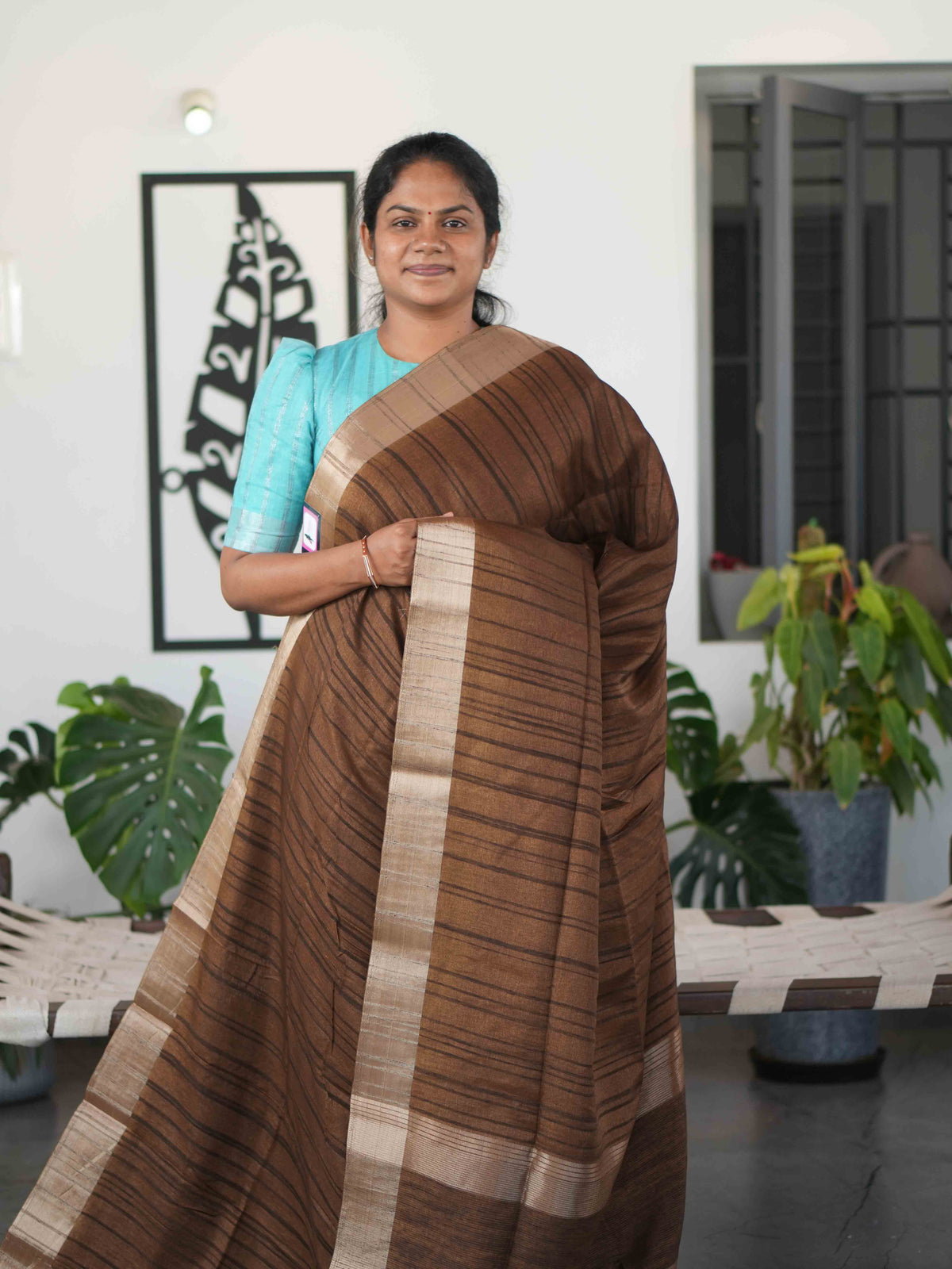 Semi Tussar Sarees Classic Weave / SKU291 – 2
