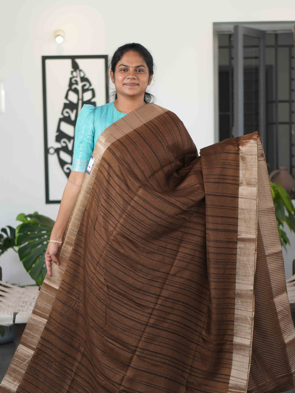 Semi Tussar Sarees Classic Weave / SKU291 – 2