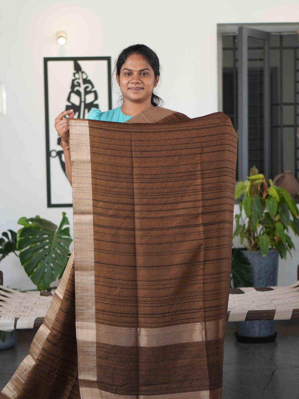 Semi Tussar Sarees Classic Weave / SKU291 – 2