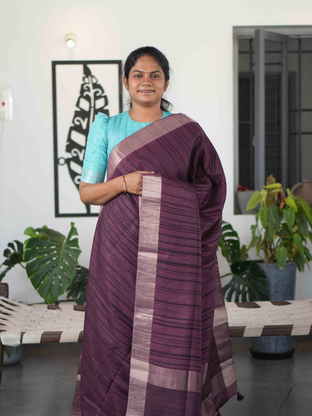 Semi Tussar Sarees Elegant Texture / SKU291 – 3