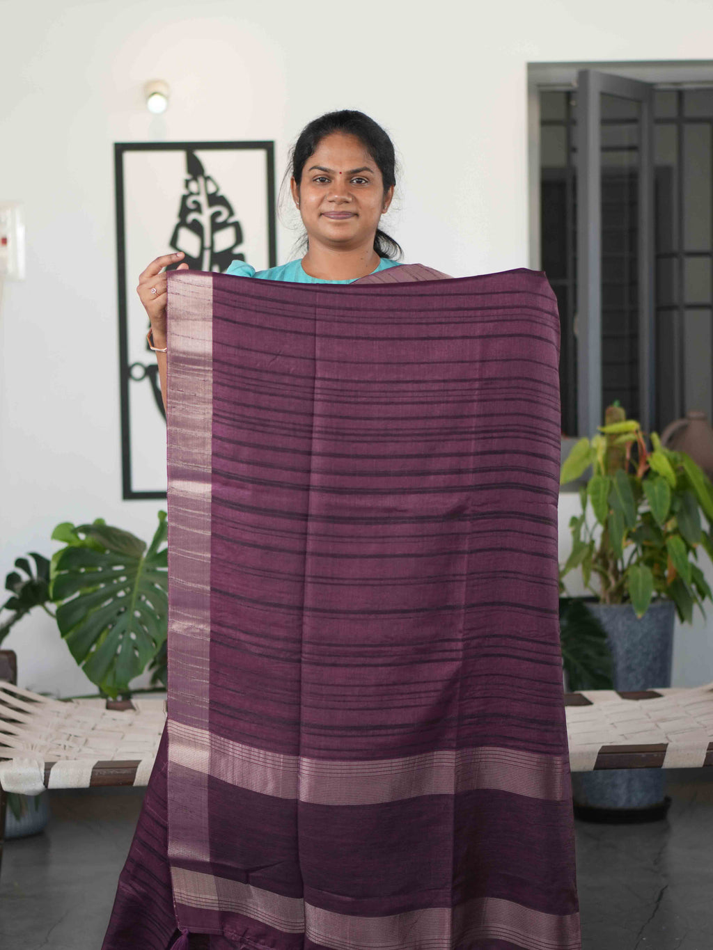 Semi Tussar Sarees Elegant Texture / SKU291 – 3