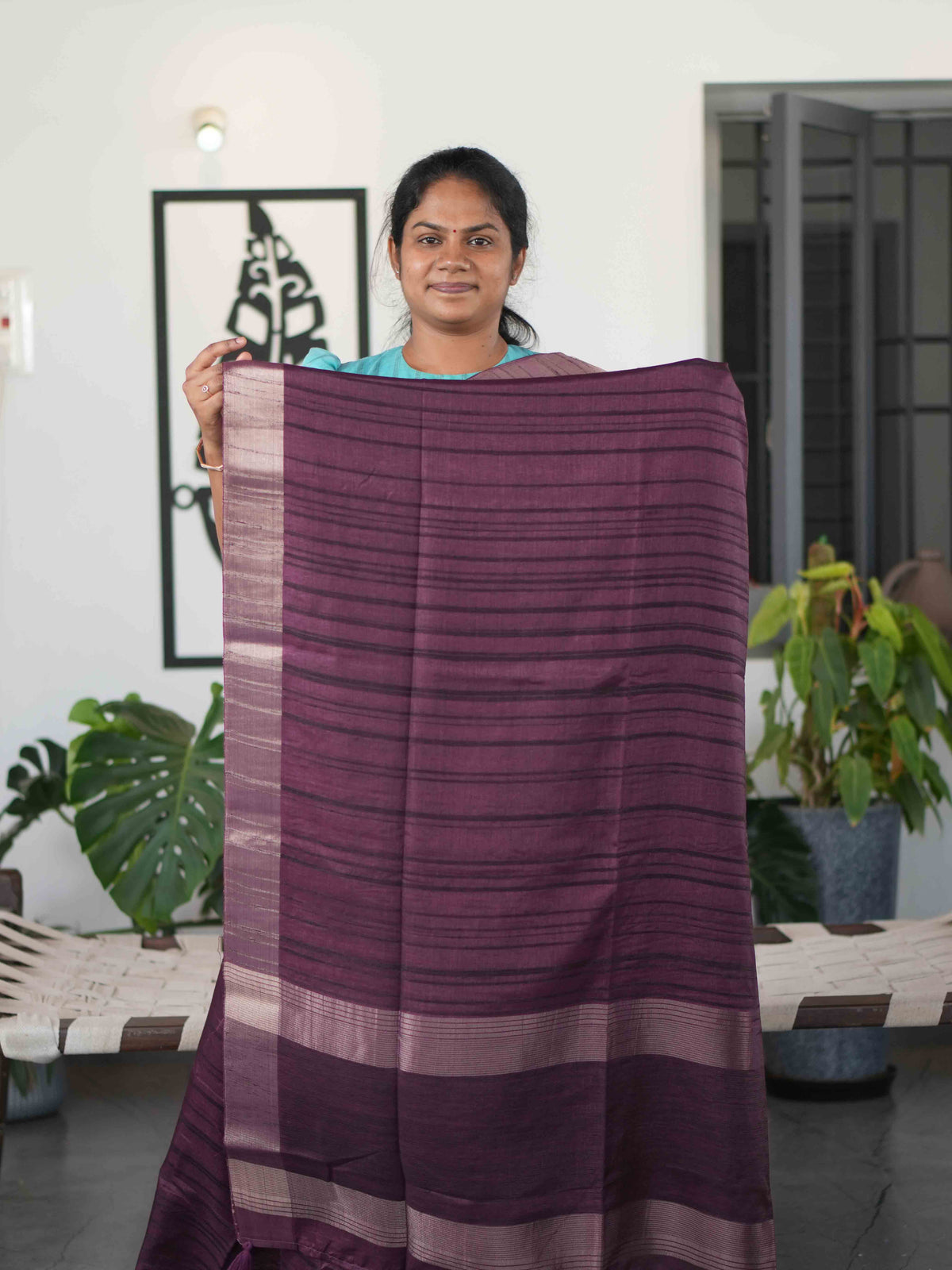 Semi Tussar Sarees Elegant Texture / SKU291 – 3