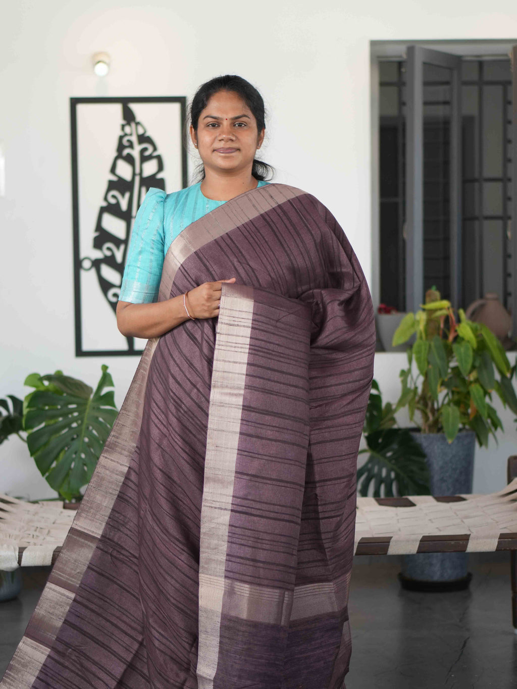 Semi Tussar Sarees Refined Grace / SKU291 – 5