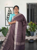 Semi Tussar Sarees Refined Grace / SKU291 – 5